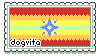 a stamp with the dogvita flag and text that reads 'dogvita'