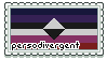 a stamp with the persodivergent flag and text that reads 'persodivergent'