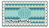 a stamp with the virtuashifter flag and text that reads 'virtuashifter'